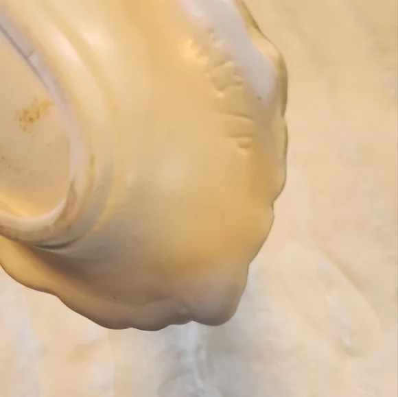 Germany Vintage porcelain 3D floral dish - Picture 6 of 12